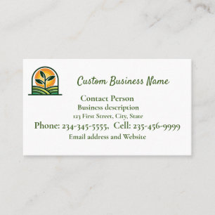 Business Card für benutzerdefinierte Rasenflächen Visitenkarte