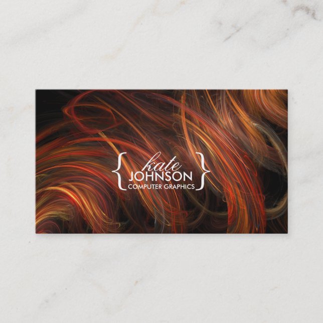 Business Card für Computerdesign Visitenkarte (Vorderseite)