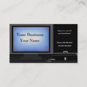 Business Card für Computerreparatur Visitenkarte