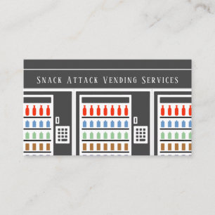 Business Card für den beruflichen Automatenservice Visitenkarte