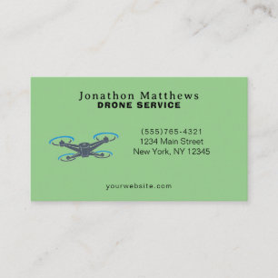 Business Card für den beruflichen Luftverkehr Visitenkarte