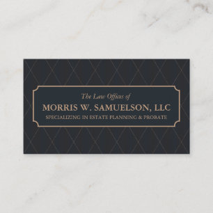 Business Card für den Designer im klassischen Sti Visitenkarte