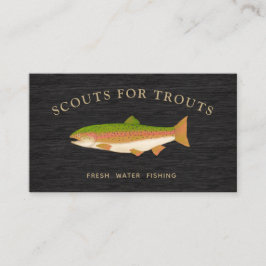 Business Card für den Fang von Süßwasser Visitenkarte