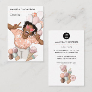 Business Card für den Whimsical Event Catering Visitenkarte