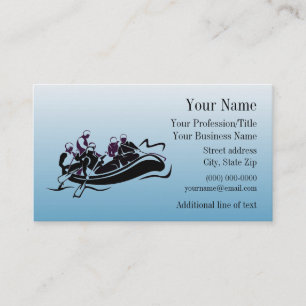 Business Card für die Entwicklung von White Water  Visitenkarte