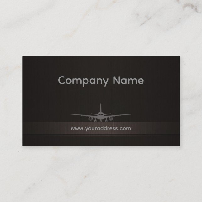 Business Card für einfache Fluggesellschaft Visitenkarte (Vorderseite)