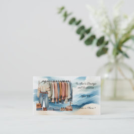 Business Card für Frauen - Mode-Boutique Visitenkarte