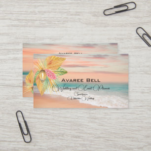 Business Card für Hochzeiten und Eventplaner Visitenkarte