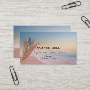 Business Card für Hochzeiten und Eventplaner Visitenkarte