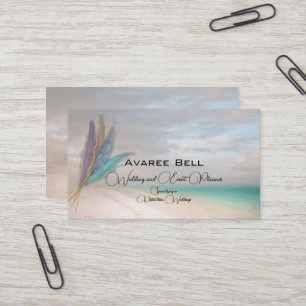 Business Card für Hochzeiten und Eventplaner Visitenkarte