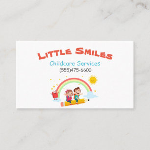 Business Card für Kindertagesstätten Visitenkarte