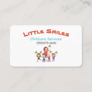 Business Card für Kindertagesstätten Visitenkarte