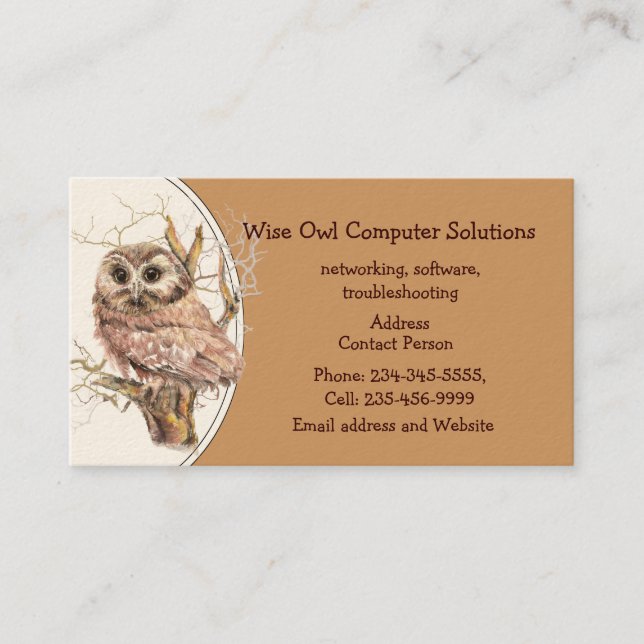 Business Card für kundenspezifische Lösungen für C Visitenkarte (Vorderseite)