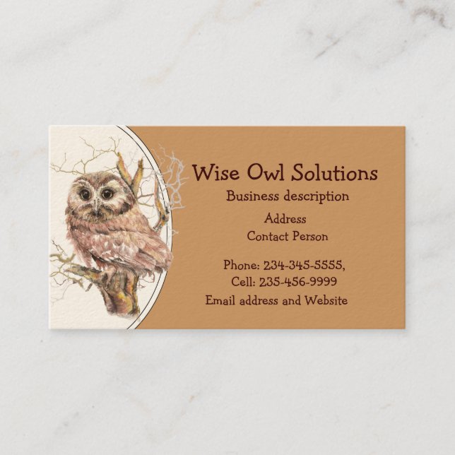 Business Card für kundenspezifische Lösungen Visitenkarte (Vorderseite)