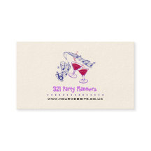 Business Card für Party/Veranstaltungsplaner
