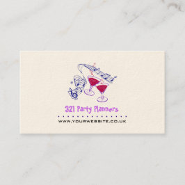 Business Card für Party/Veranstaltungsplaner Visitenkarte