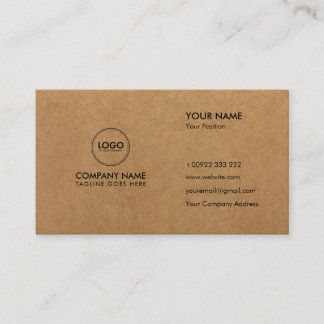 Business Card für Premium Craft Visitenkarte