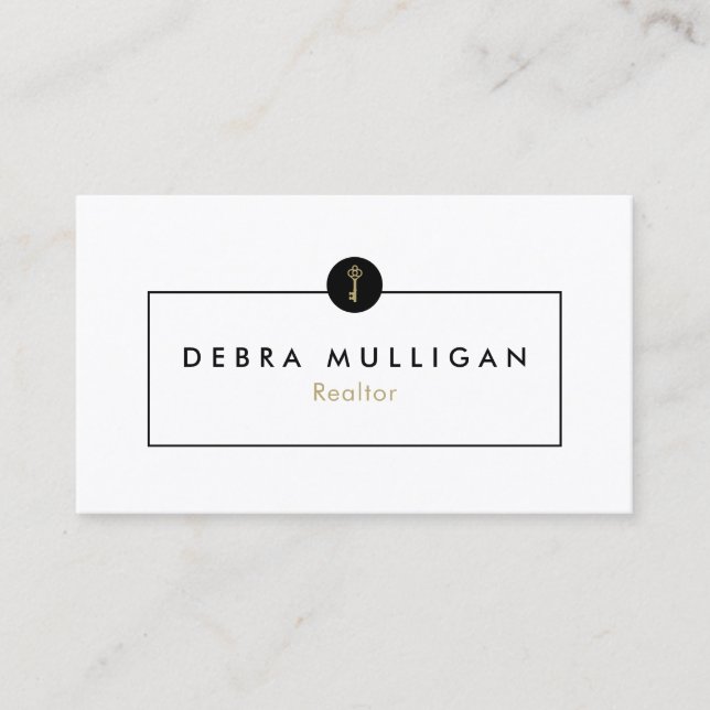Business Card für Real Anwesen  Visitenkarte (Vorderseite)