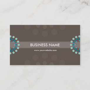 BUSINESS CARD Moderner Retrospot Visitenkarte