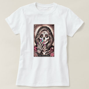 Business Card Nail Tech Tarot T-Shirt