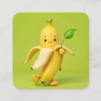 Business Card Quadratische Visitenkarte