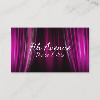 Business Card Theater & Kunst Visitenkarte