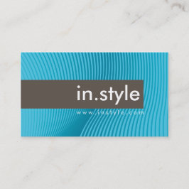 BUSINESS CARD :: trendige moderne Bahn L13 Visitenkarte