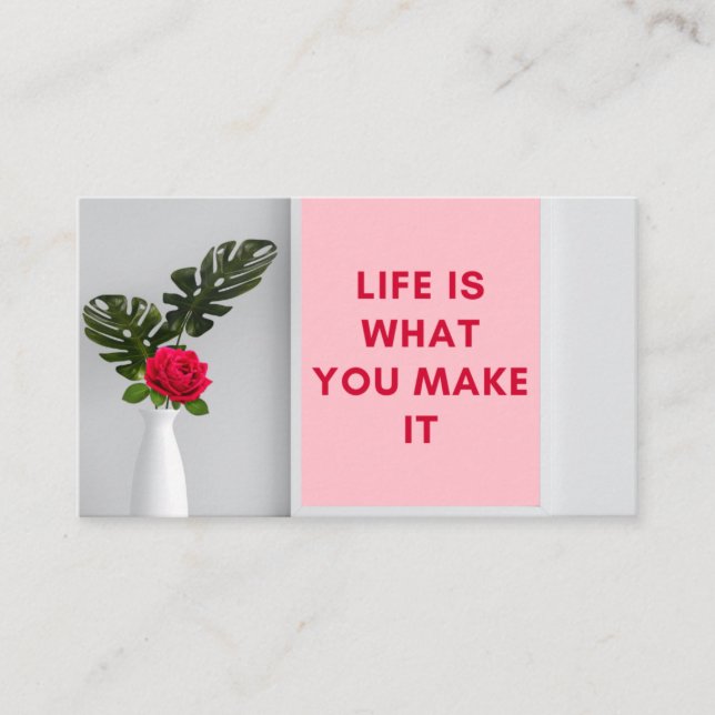 Business Card Visitenkarte (Vorderseite)