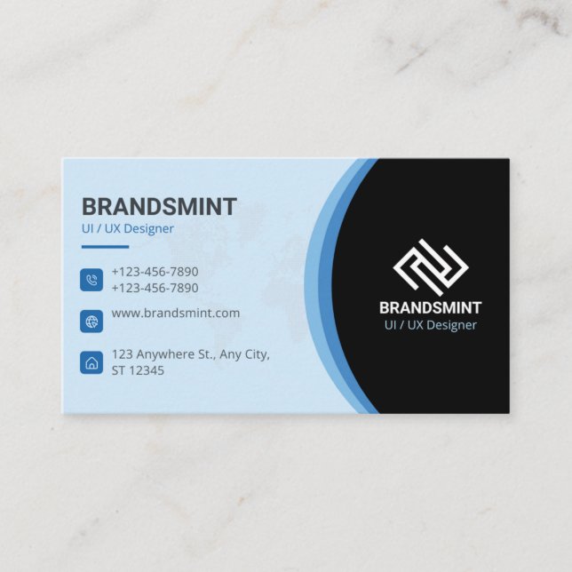 business card visitenkarte (Vorderseite)