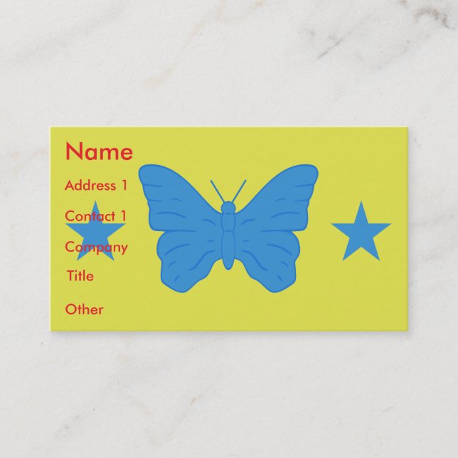 Business Card with Flag of Bady Bassitt, Brazil Visitenkarte (Vorderseite)
