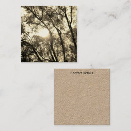 BUSINESS CARDS ART&DESIGN STYLE QUADRATISCHE VISITENKARTE