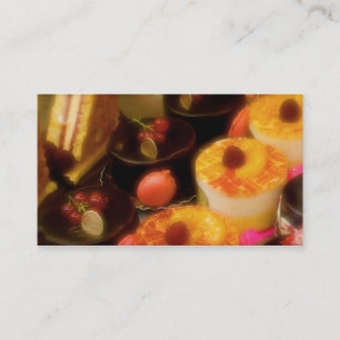 Business Cards Bakery Café Visitenkarte