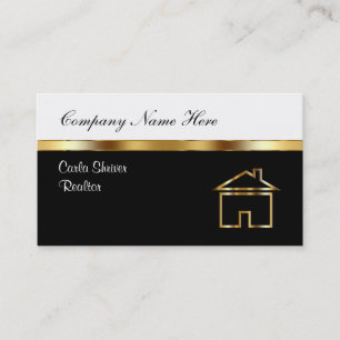 Business Cards für anspruchsvolles Real Anwesen Visitenkarte
