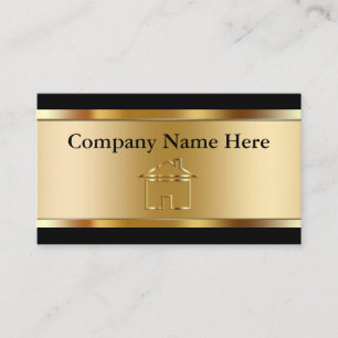 Business Cards für anspruchsvolles Real Anwesen Visitenkarte
