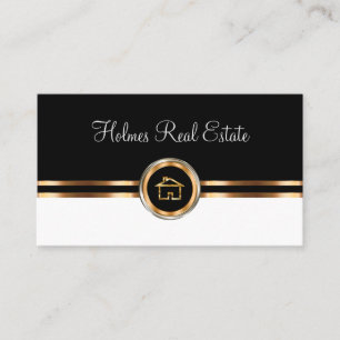 Business Cards für anspruchsvolles Real Anwesen Visitenkarte