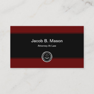 Business Cards für Anwaltskanzleien Visitenkarte