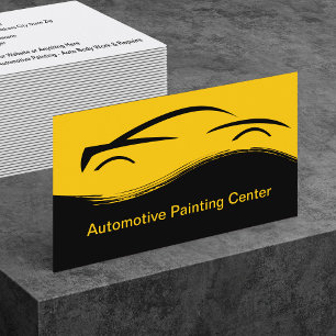 Business Cards für Automobillackierung und -kollis Visitenkarte