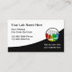 Business Cards für den medizinischen Labrador Visitenkarte (Vorderseite)