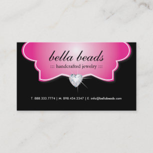 Business Cards für elegante Schmuckdesigner Visitenkarte