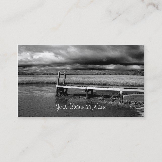 Business Cards für Fotos im Fischereidock Visitenkarte (Vorderseite)