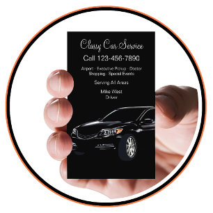 Business Cards für Klasse-Car-Service Visitenkarte