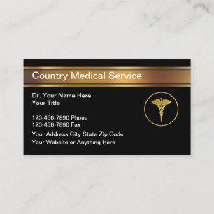 Business Cards für klassische Ärzte Terminkarte