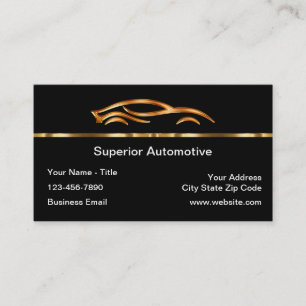 Business Cards für klassische Automobilbautechnik Visitenkarte
