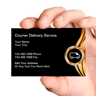 Business Cards für klassische Kurierdienste Visitenkarte
