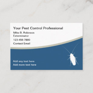 Business Cards für Kontrolle-Exterminator Visitenkarte