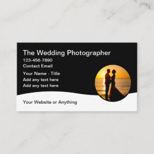 Business Cards für landschaftliche Hochzeitfotogra Visitenkarte