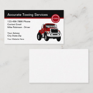 Business Cards für LKW-Anhänger Visitenkarte