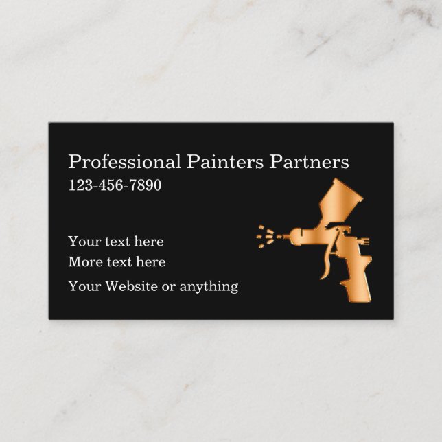 Business Cards für Maler Visitenkarte (Vorderseite)