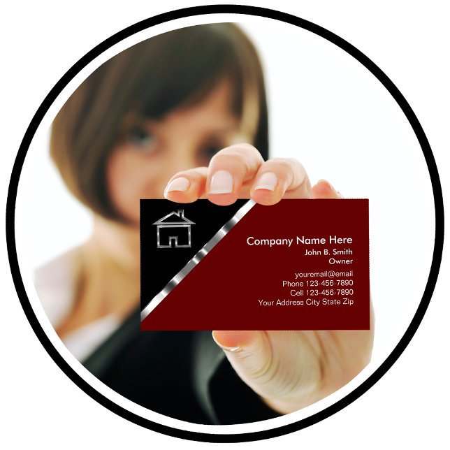Business Cards für Real Anwesen Visitenkarte (Von Creator hochgeladen)