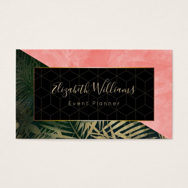Business Cards für Veranstaltungsplaner (Vorderseite)